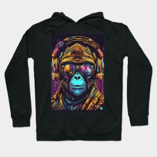 Futuristic monkey Hoodie